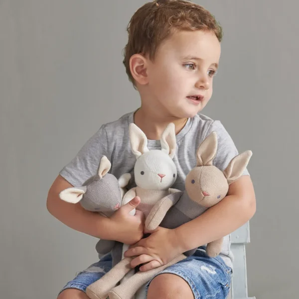 Baby Threads organic bunny toy