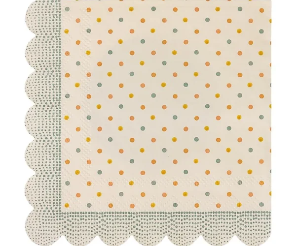Maileg Paper Napkins - Dotty Duck Egg