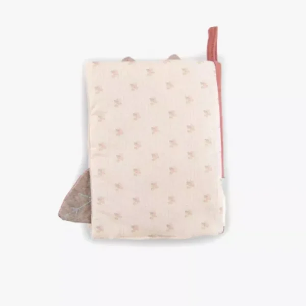 Moulin Roty Apres la Pluie soft activity book & rattle