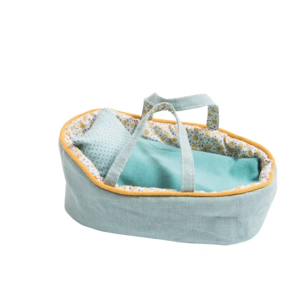 Moulin Roty Bunny in a Carry Cot