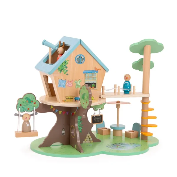Moulin Roty Grand Family Wooden Treehouse