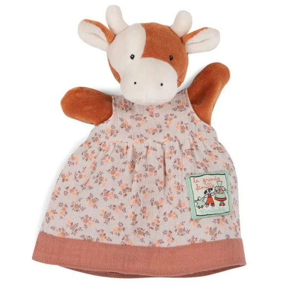Moulin Roty hand puppet - Charlotte the Cow