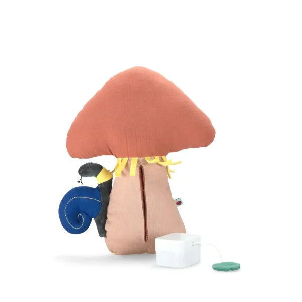 Moulin Roty musical fabric toadstool