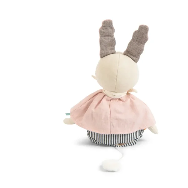 Moulin Roty musical linen rabbit