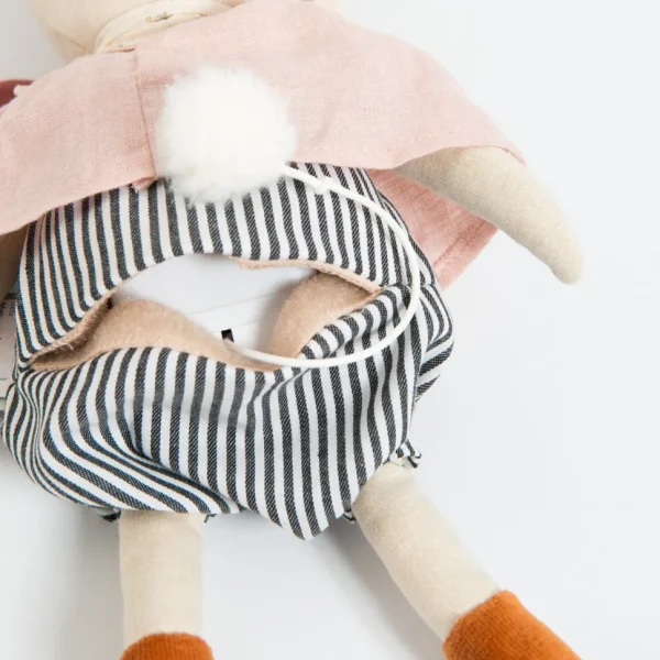 Moulin Roty musical linen rabbit