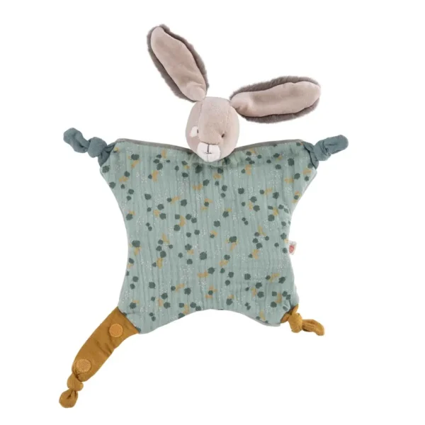 Moulin Roty Sage Bunny Comforter