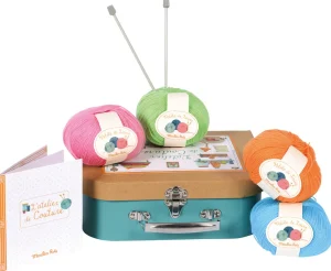 Moulin Roty sewing & knitting suitcase