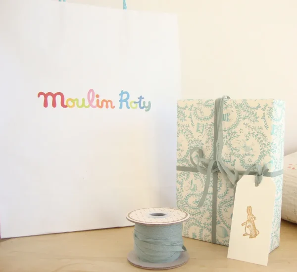 New Baby Gift Set - sprig sleep suit & activity bunny