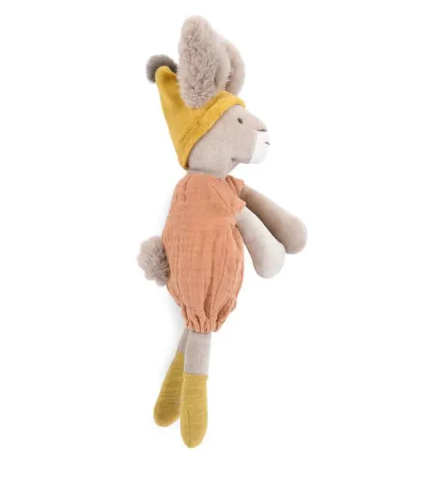 New Baby Gift-wrapped Set - Clay bunny & radish