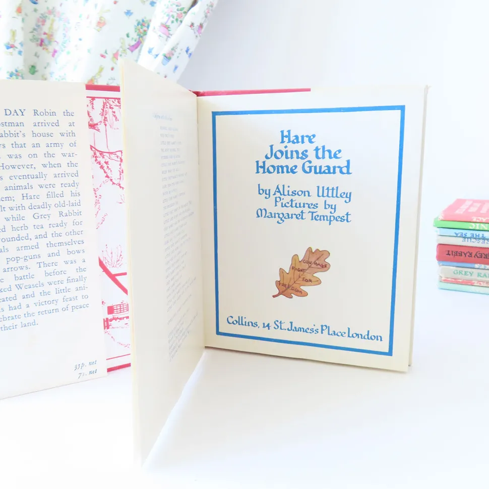 vintage_book__hare_joins__1.webp VINTAGE book - Hare Joins the Home Guard (1970)