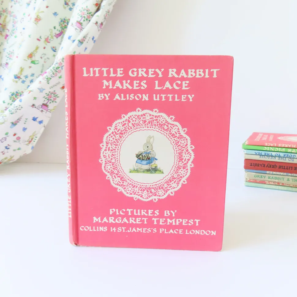VINTAGE book - Little Grey Rabbit Makes Lace (1951)