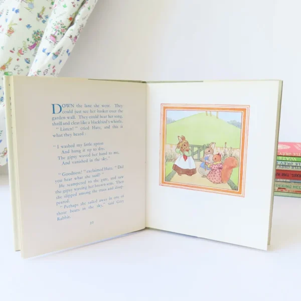 VINTAGE book - Little Grey Rabbit's Washing-Day with DJ (1969)