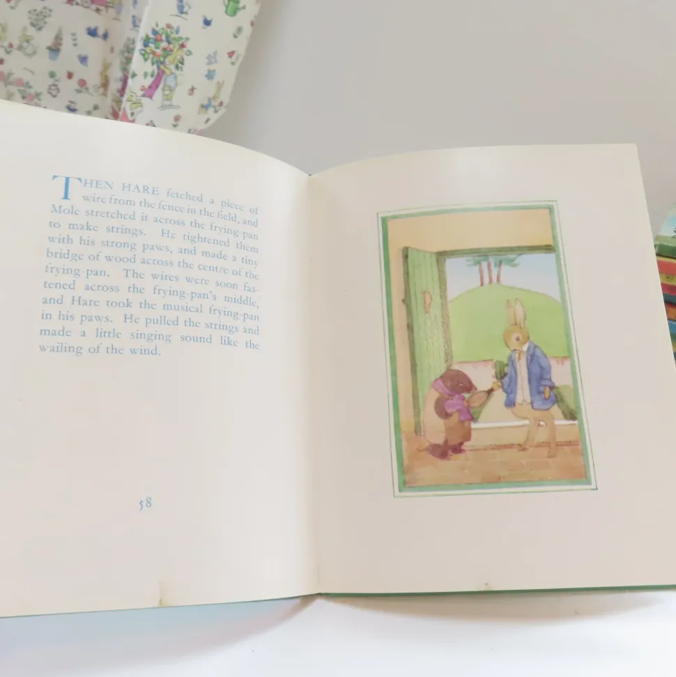 VINTAGE book - Little Grey Rabbit's Pancake Day with DJ (1967 - first edition)