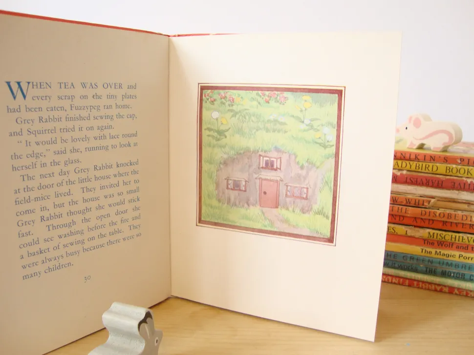 VINTAGE book - Little Grey Rabbit Makes Lace (1962)