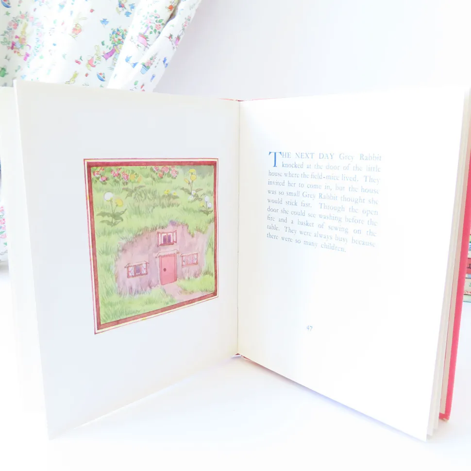 VINTAGE book - Little Grey Rabbit Makes Lace (1951)
