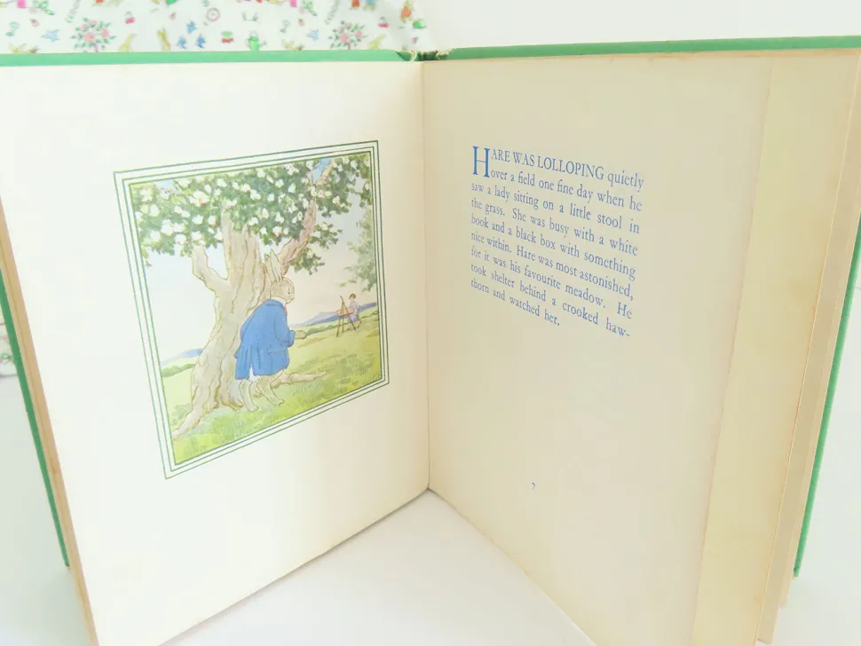 VINTAGE book - Little Grey Rabbit's Paint-Box (1970)