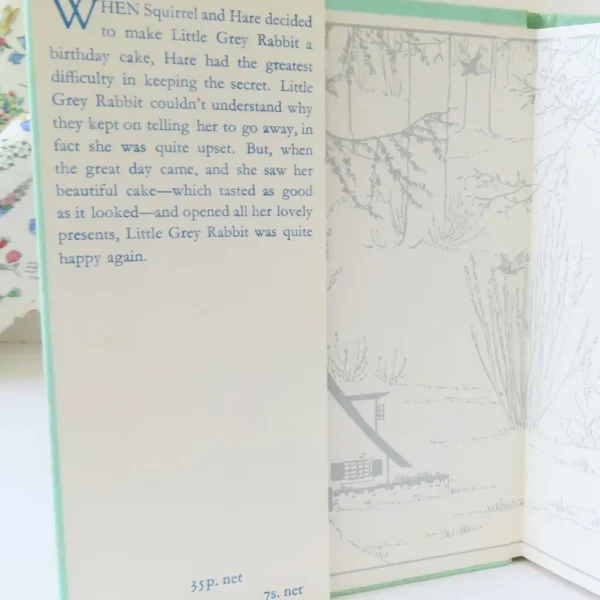 VINTAGE book - Little Grey Rabbit's Birthday (1971)