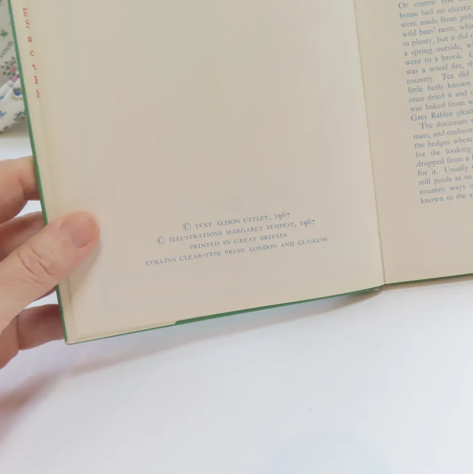 VINTAGE book - Little Grey Rabbit's Pancake Day with DJ (1967 - first edition)