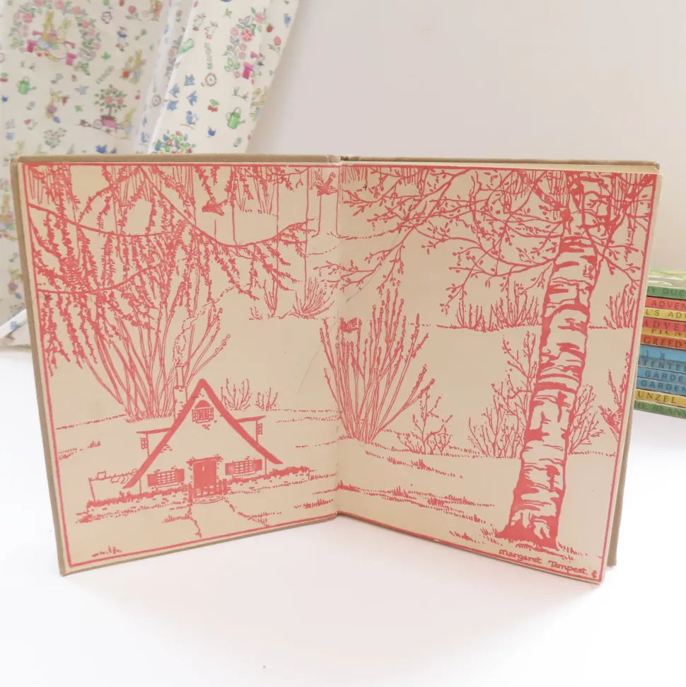 VINTAGE book - The Squirrel The Hare and The Little Grey Rabbit (1945)