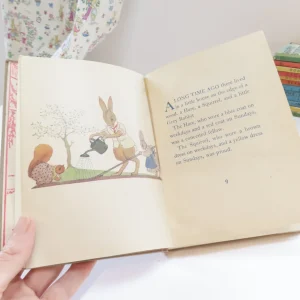 VINTAGE book - The Squirrel The Hare and The Little Grey Rabbit (1945)