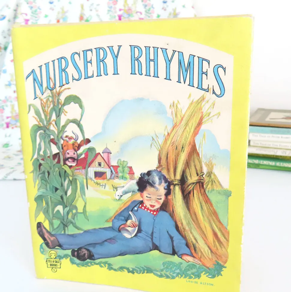 VINTAGE children's book - Nursery Rhymes (1945)
