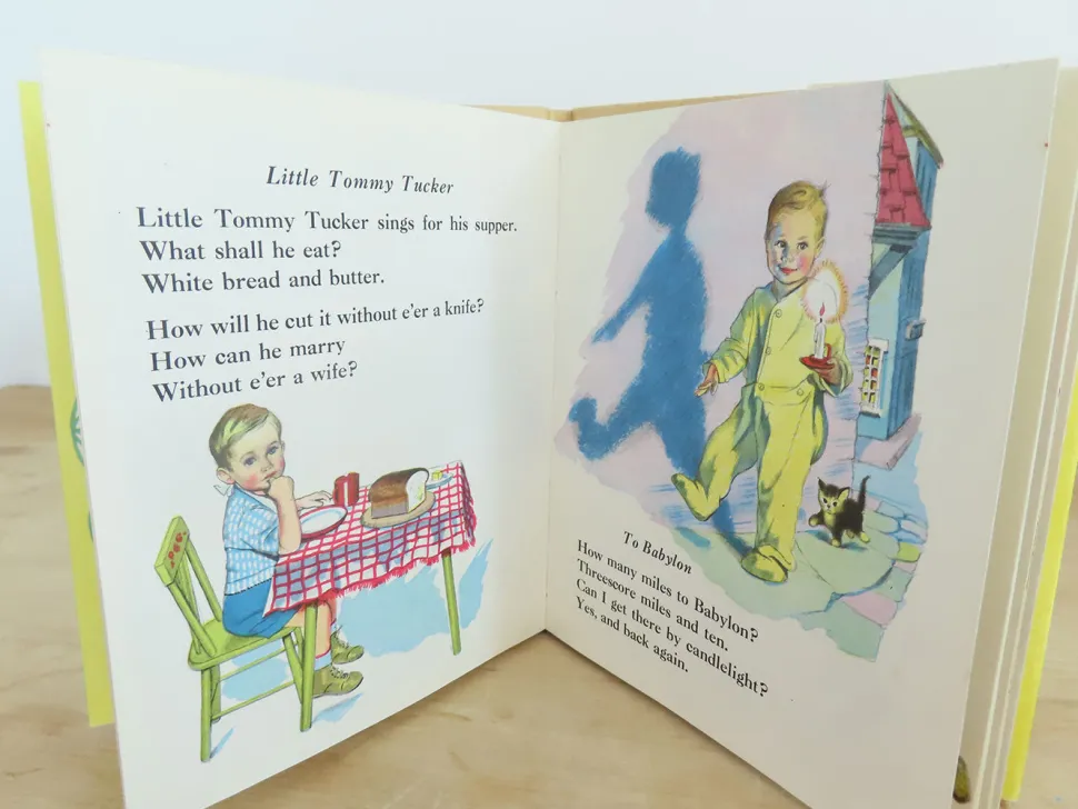 VINTAGE children's book - Nursery Rhymes (1945)