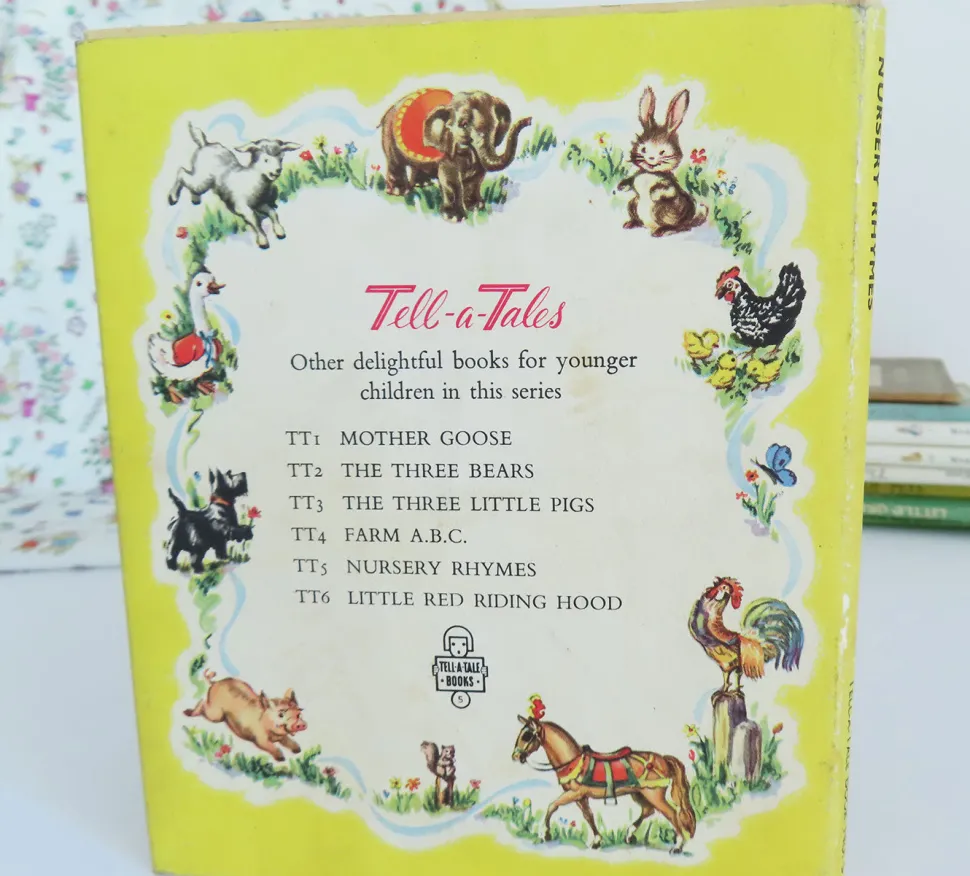VINTAGE children's book - Nursery Rhymes (1945)