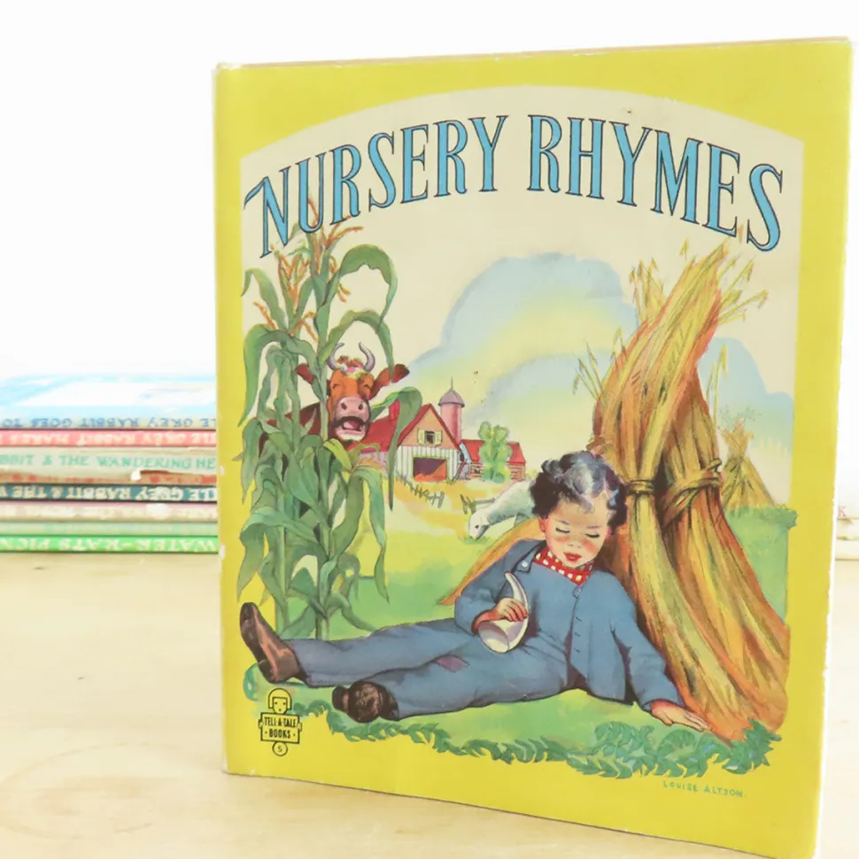 VINTAGE children's book - Nursery Rhymes (1945)