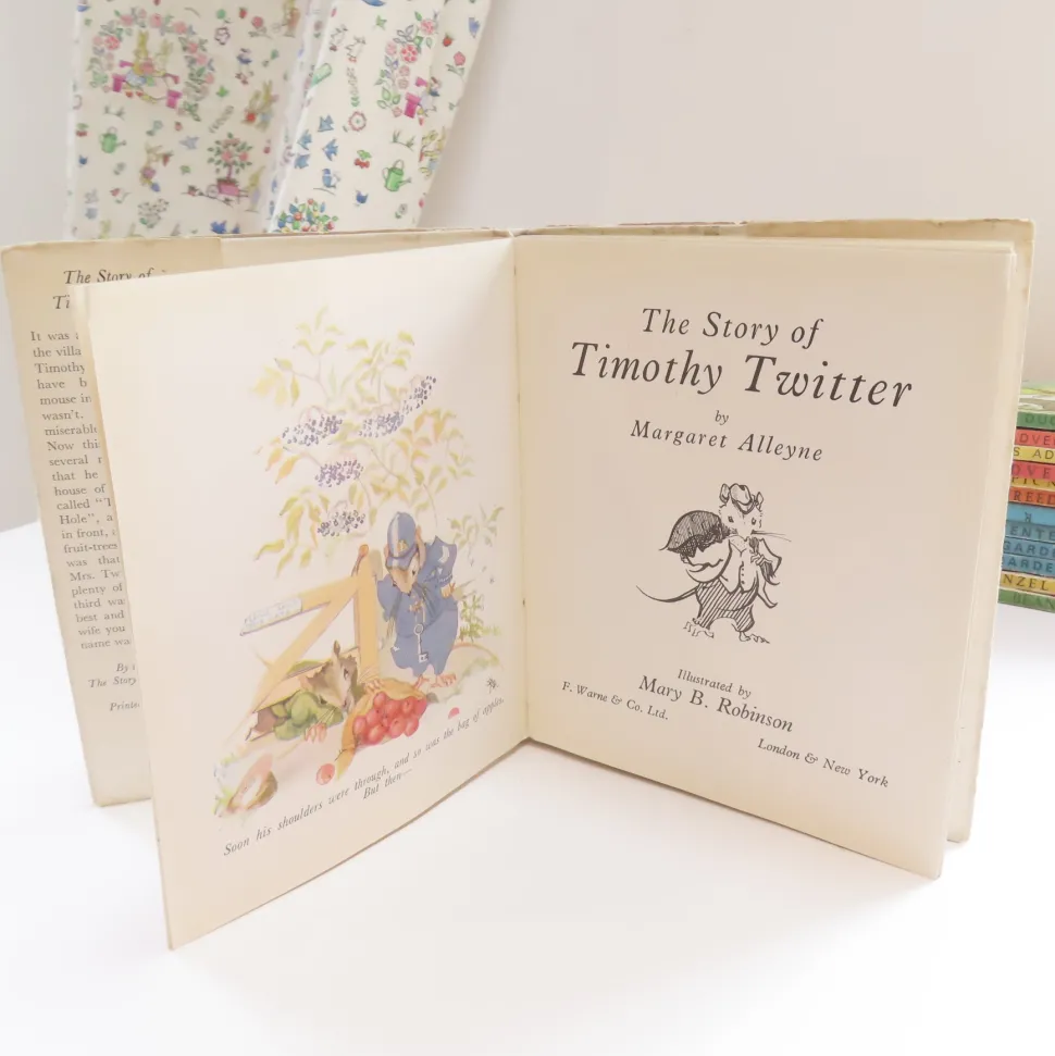 vintage_childrens_book__t_1.webp VINTAGE children's book - The Story of Timothy Twitter (first edition, 1946)