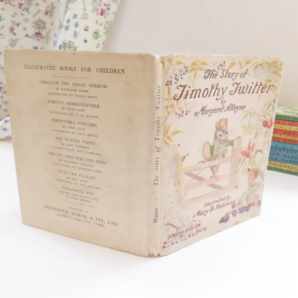vintage_childrens_book__t_12.webp VINTAGE children's book - The Story of Timothy Twitter (first edition, 1946)