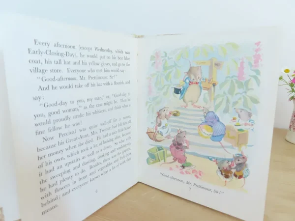 VINTAGE children's book - The Story of Mr Prettimouse (late 1940s?)