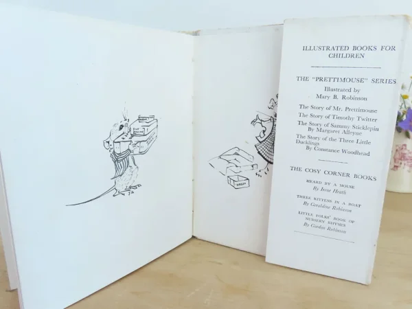 VINTAGE children's book - The Story of Mr Prettimouse (late 1940s?)