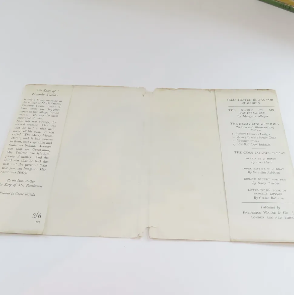 vintage_childrens_book__t_8.webp VINTAGE children's book - The Story of Timothy Twitter (first edition, 1946)