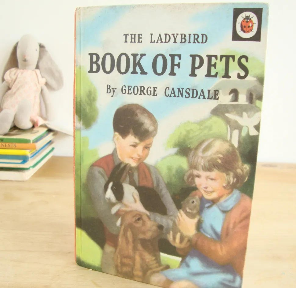 VINTAGE Ladybird - Book of Pets (1967)