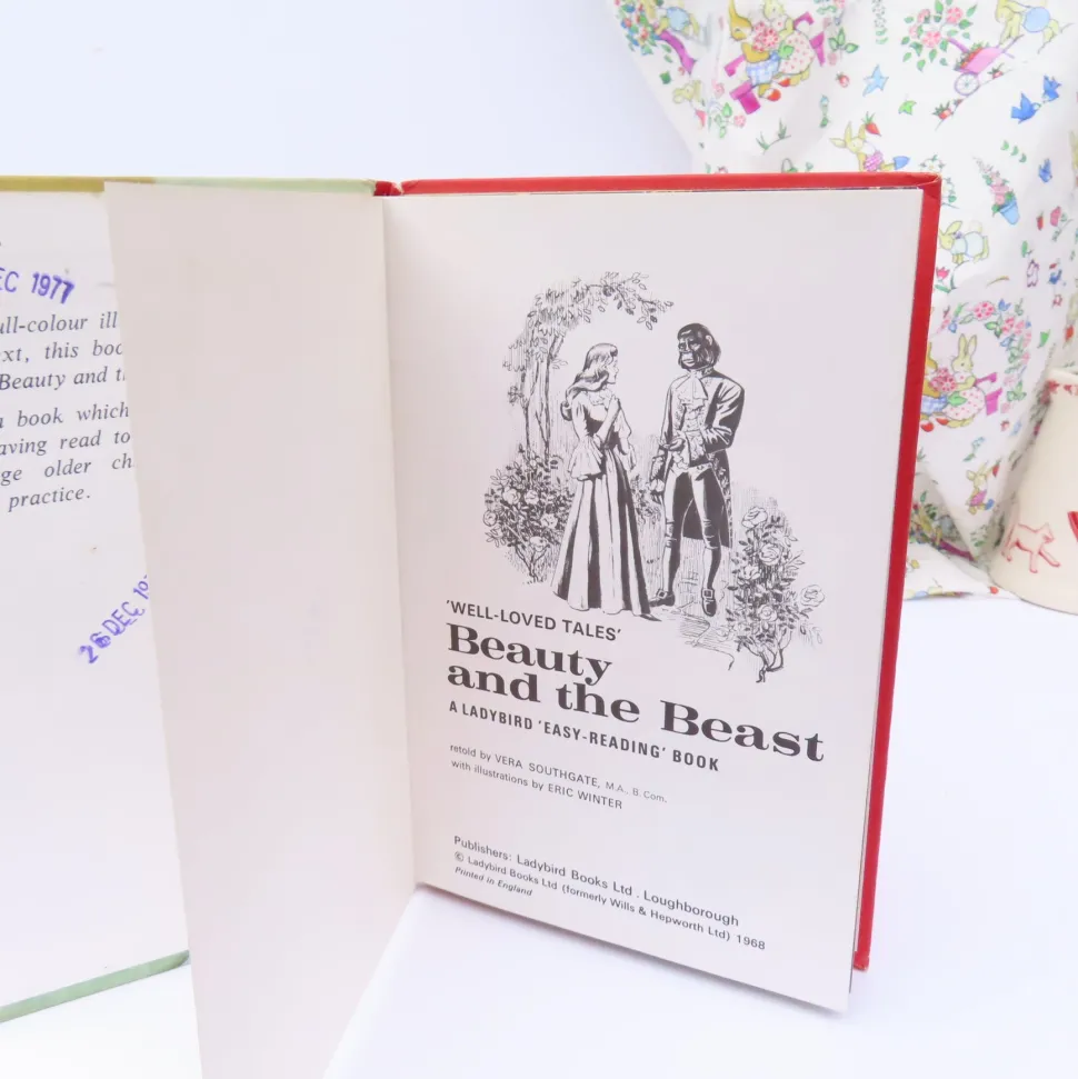 VINTAGE Ladybird book - Beauty and the Beast (mid 1970s)