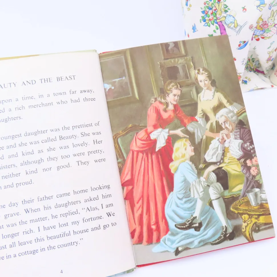 VINTAGE Ladybird book - Beauty and the Beast (mid 1970s)