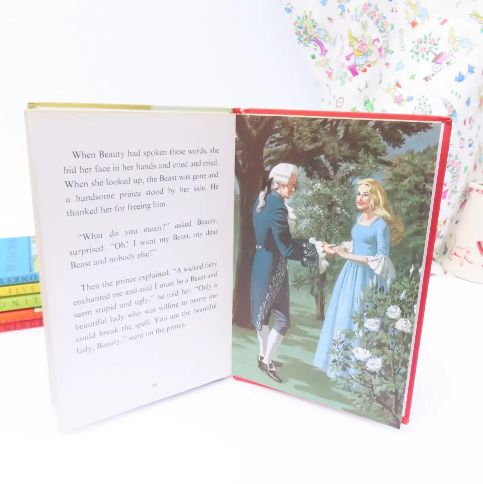 VINTAGE Ladybird book - Beauty and the Beast (mid 1970s)