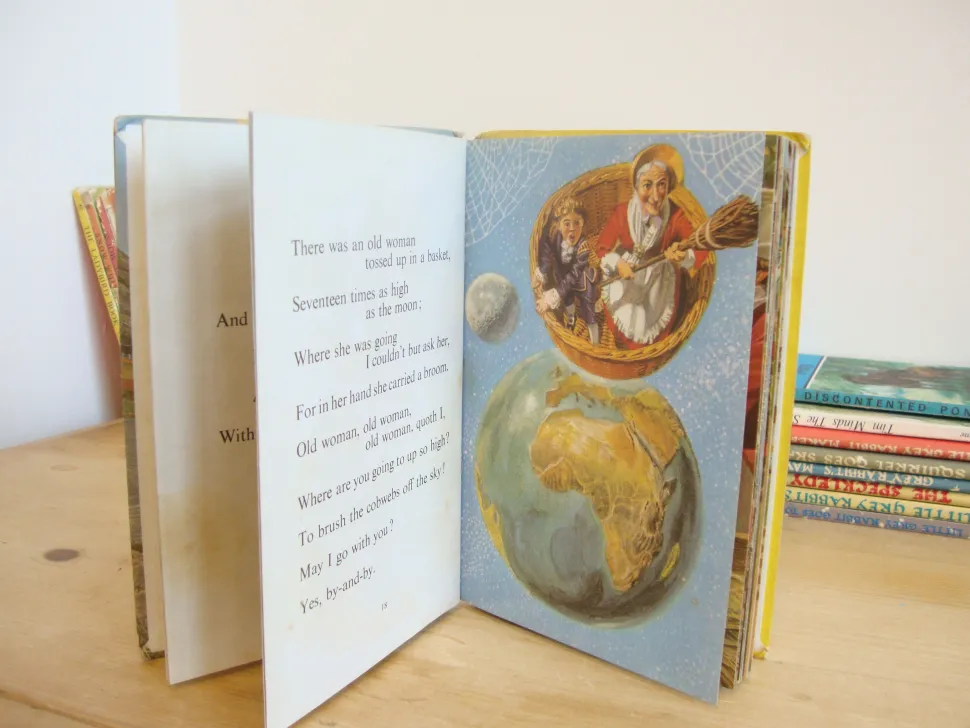 VINTAGE Ladybird book - A Third Book of Nursery Rhymes (mid 1970s)