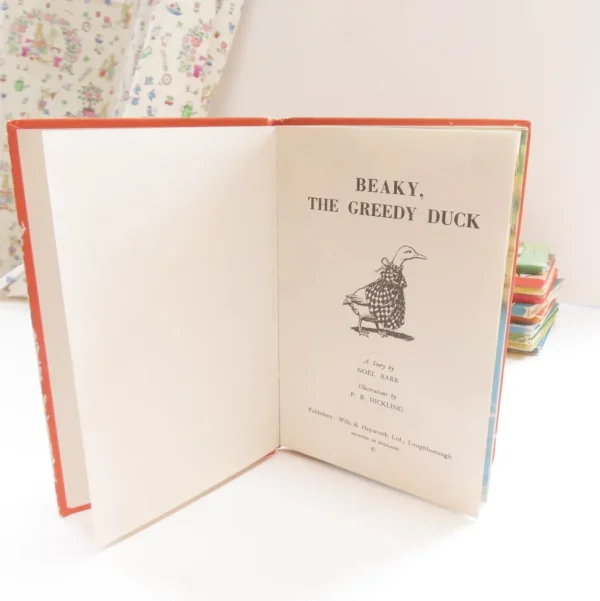 VINTAGE Ladybird book - Beaky the Greedy Duck (mid 1960s)
