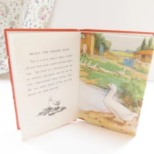 VINTAGE Ladybird book - Beaky the Greedy Duck (mid 1960s)