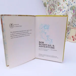 VINTAGE Ladybird book - Bob Bushtail's Adventures (1973)