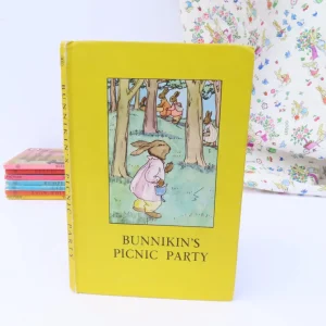 VINTAGE Ladybird book - Bunnikin's Picnic Party (1971)