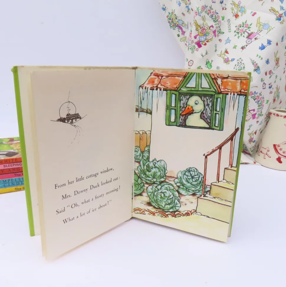 VINTAGE Ladybird book - Downy Duckling with DJ (mid 1950s)