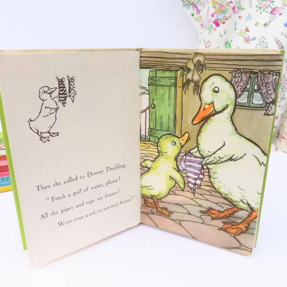 VINTAGE Ladybird book - Downy Duckling with DJ (mid 1950s)