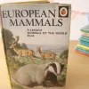 VINTAGE Ladybird book - European Mammals (early 1970s)