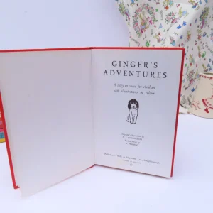 VINTAGE Ladybird book - Ginger's Adventures (mid 1960s)