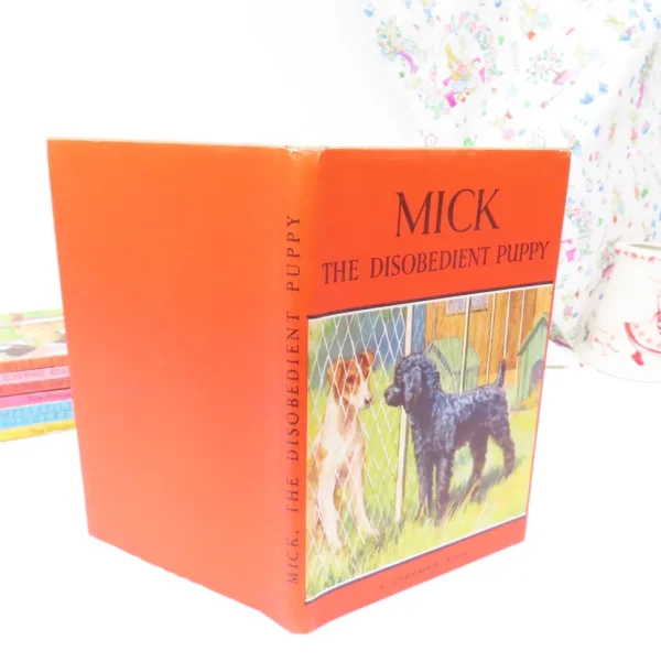 VINTAGE Ladybird book - Mick the Disobedient Puppy with DJ (late 1950s)