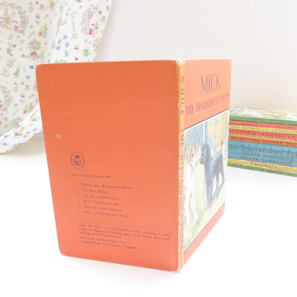 vintage_ladybird_book__mi_1.webp VINTAGE Ladybird book - Mick the Disobedient Puppy (mid 1960s)