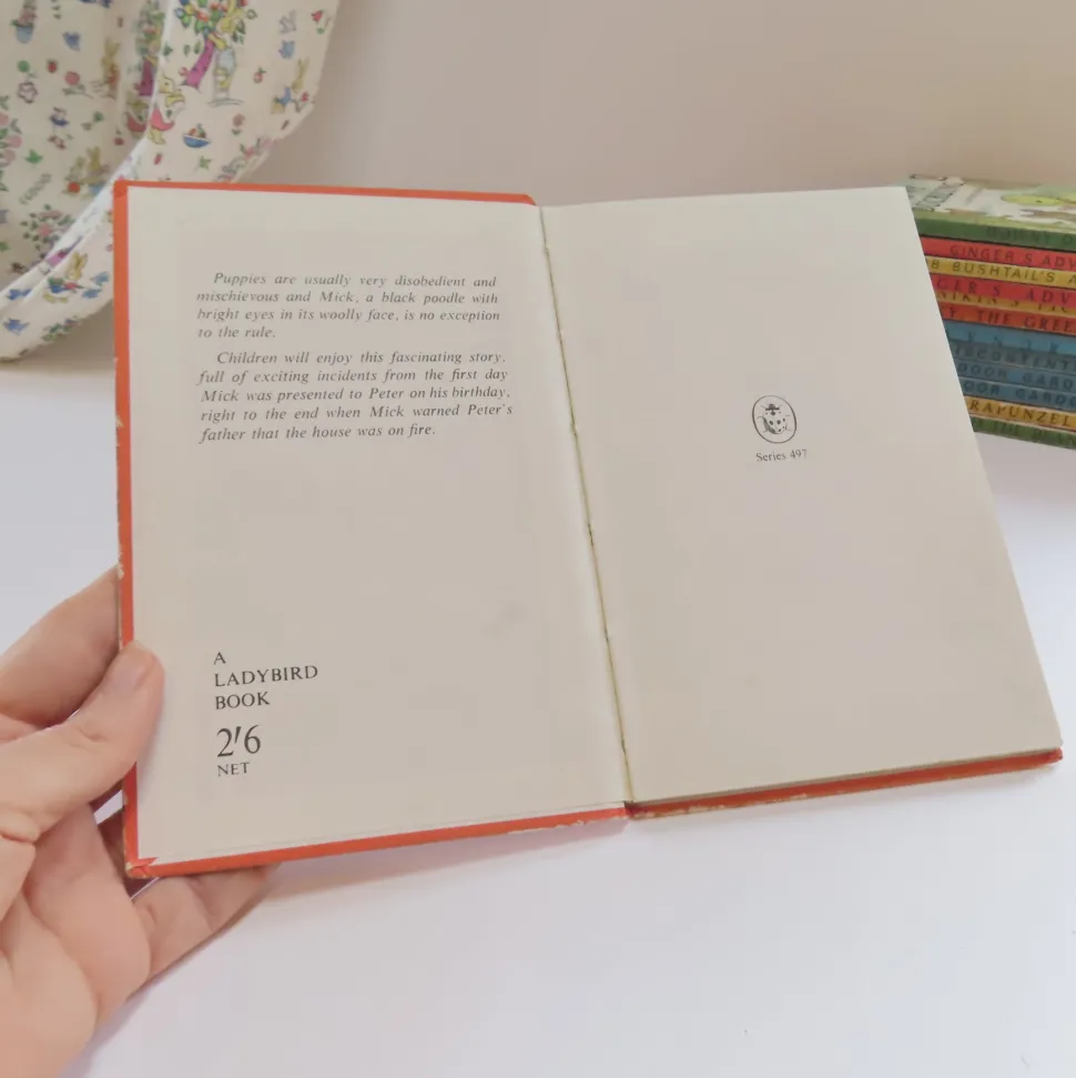 vintage_ladybird_book__mi_2.webp VINTAGE Ladybird book - Mick the Disobedient Puppy (mid 1960s)