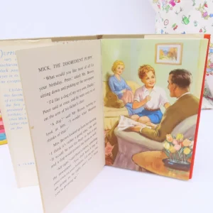 VINTAGE Ladybird book - Mick the Disobedient Puppy with DJ (late 1950s)